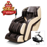 H Solution Gravity Massage Chair (Chocolate)