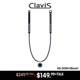 Clavis Energetic Necklace KS-202M (Black) - Health Korea Shop