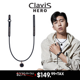 Clavis Hero Necklace KS-207B(Black-Rose Gold) - Health Korea Shop
