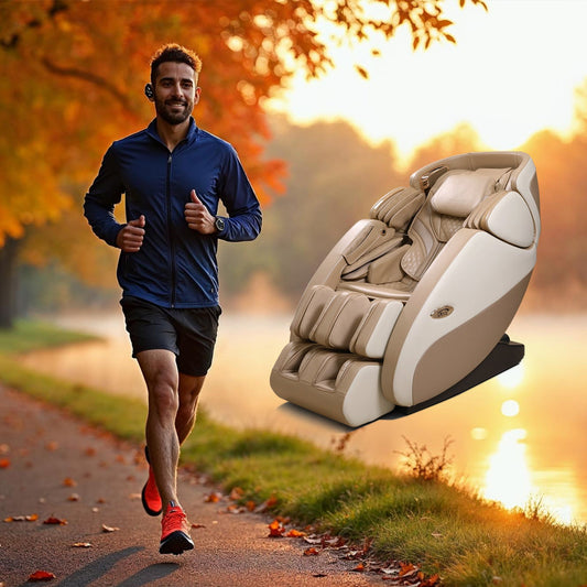 Massage Chairs as Exercise? Study Shows “15-Minute Jog Equivalent” Calorie Burn