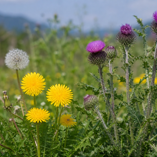 Nature’s Answer for Liver Health: The Benefits of Dandelion and Milk Thistle