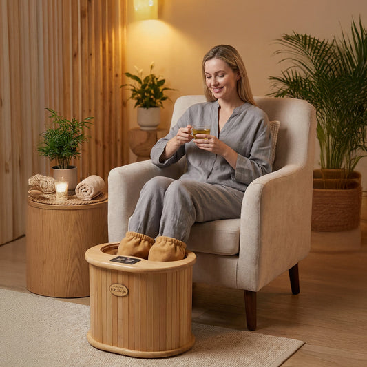 Enjoy Infrared Foot Therapy at Home — Without the Water