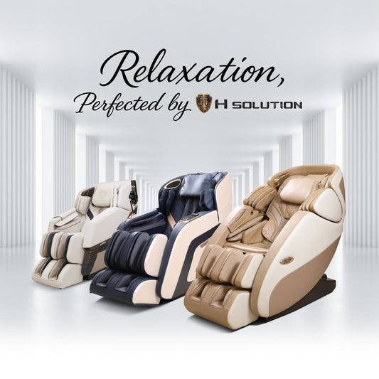 When It Comes to Massage Chairs, Quality Makes the Difference — It All Comes Down to “H Solution”