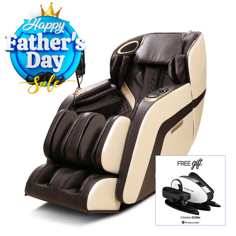 H Solution Gravity Massage Chair (Chocolate)