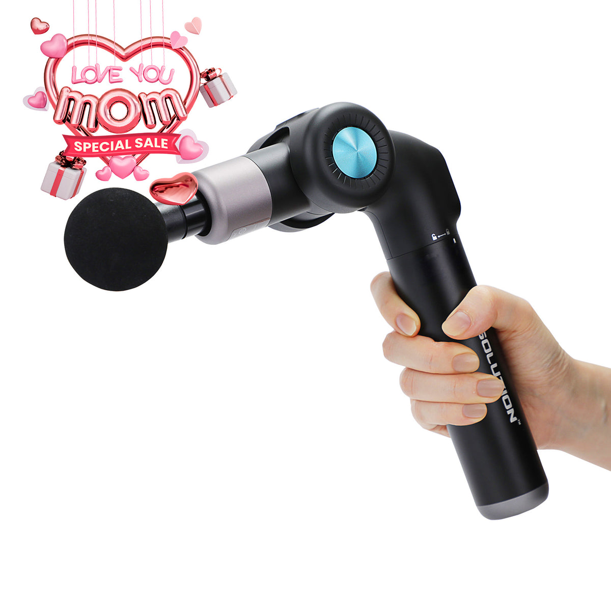 H Solution H-MASSAGE GUN Foldable Hand Massage Gun - Health Korea Shop