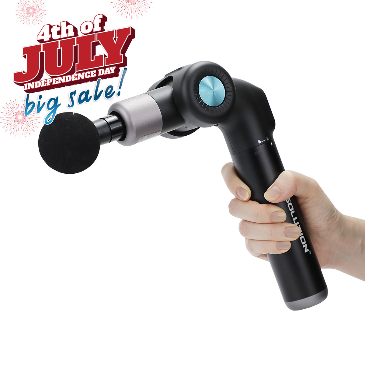 H Solution H-MASSAGE GUN Foldable Hand Massage Gun