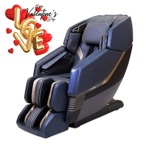 H Solution KAIROS Massage Chair (Ocean Blue) - Health Korea Shop