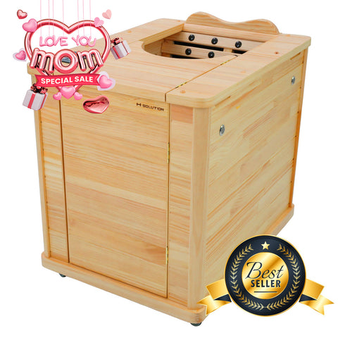 H Solution Far-Infrared Half Sauna [HI, AK shipping fee is extra] - Health Korea Shop