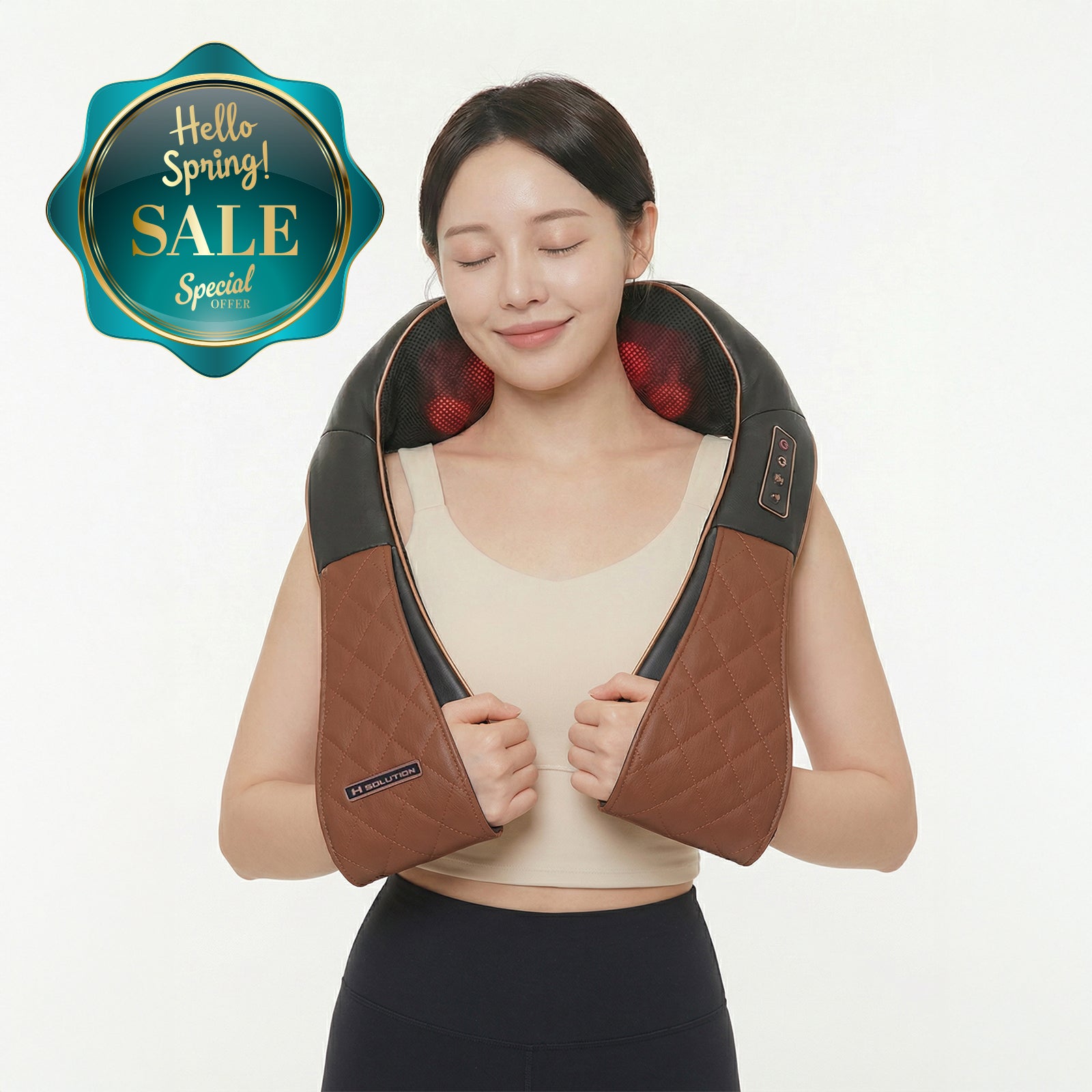 H Solution Neck & Shoulder Massager (Cordless) - Health Korea Shop