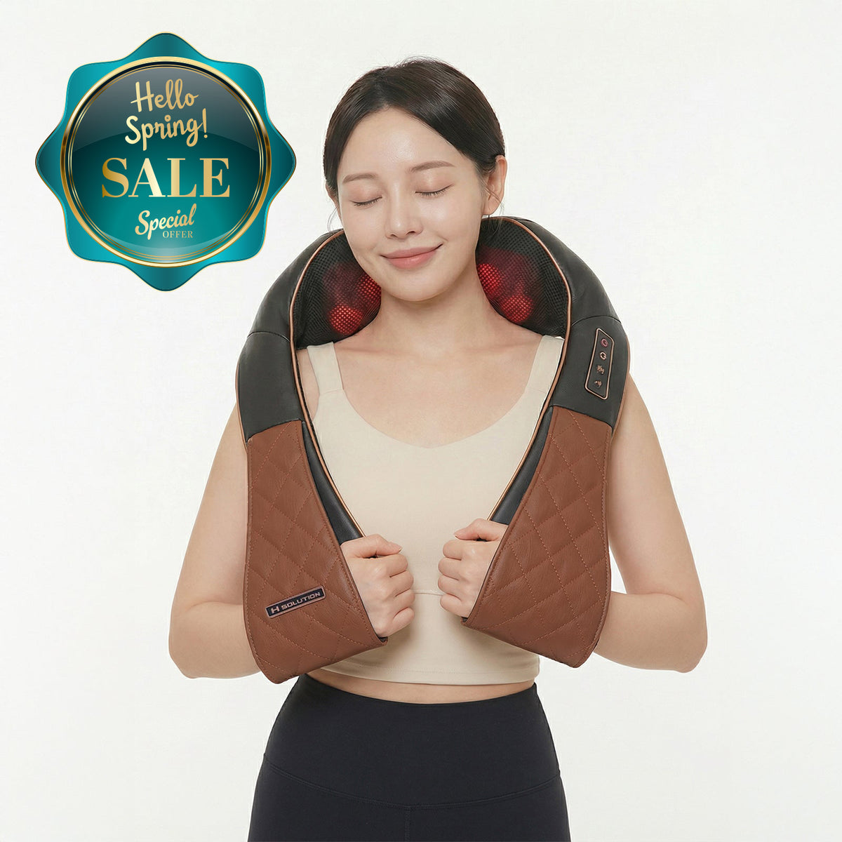 H Solution Neck & Shoulder Massager (Cordless) - Health Korea Shop