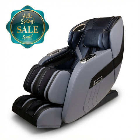 H Solution Gravity TURBO Massage Chair (Blue) - Health Korea Shop