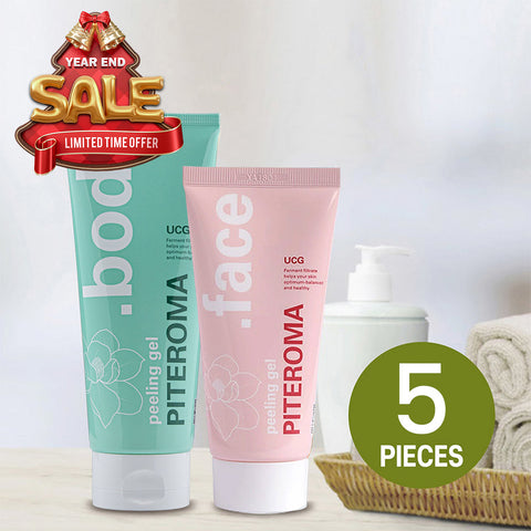 UCG PITEROMA Peeling Shower Gel Collagen (5 pcs)