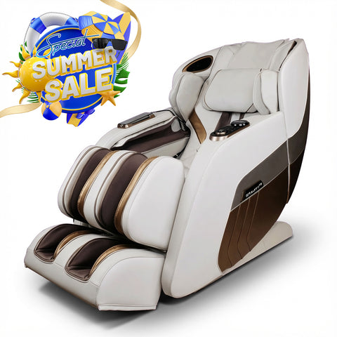 H Solution Gravity TURBO Massage Chair (Ivory)