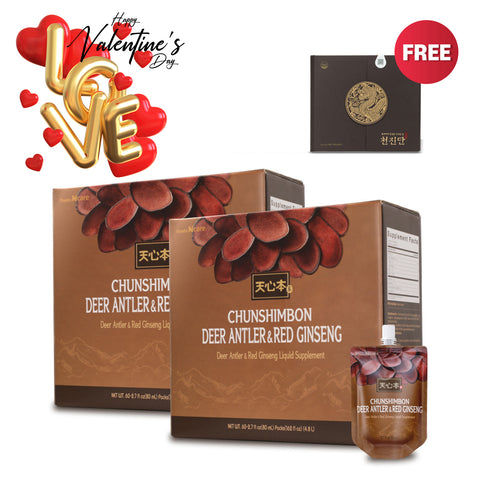 Deer Antler & Red Ginseng (Buy 2 Get FREE 1 ChunJinDan) - Health Korea Shop