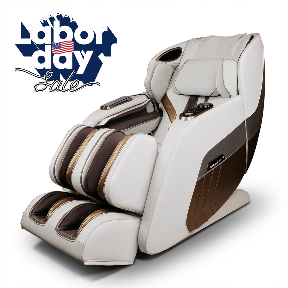 H Solution Gravity TURBO Massage Chair (Ivory)