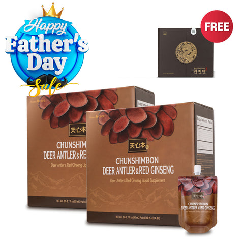 Deer Antler & Red Ginseng (Buy 2 Get FREE 1 ChunJinDan)