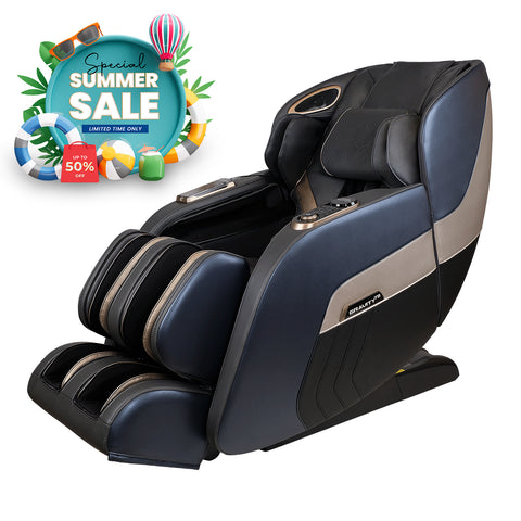 H Solution Gravity TURBO Massage Chair (Gray)
