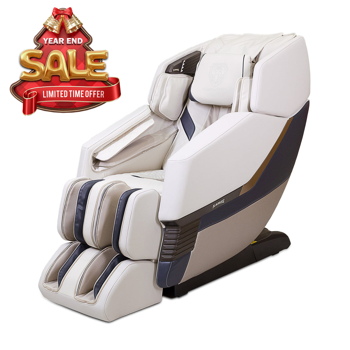 H Solution KAIROS Massage Chair (White)