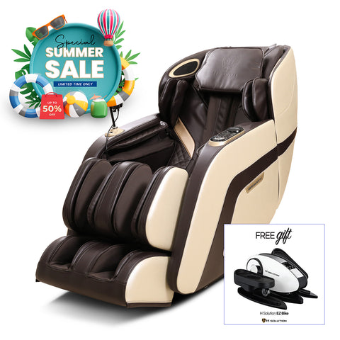 H Solution Gravity Massage Chair (Chocolate)
