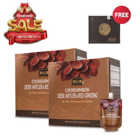 Deer Antler & Red Ginseng (Buy 2 Get FREE 1 ChunJinDan)