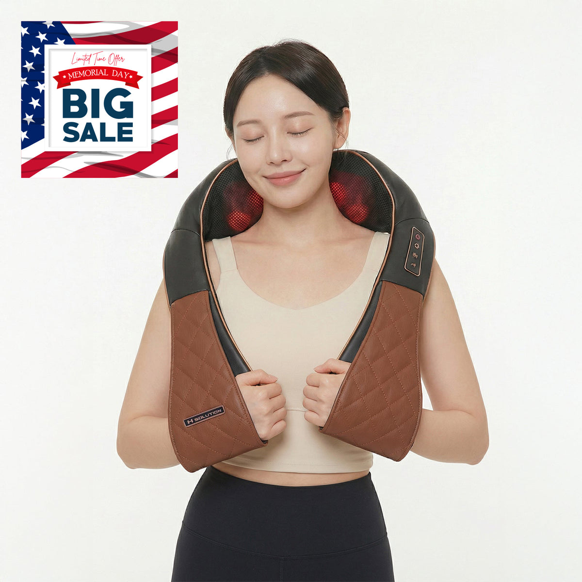 H Solution Neck & Shoulder Massager (Cordless) - Health Korea Shop