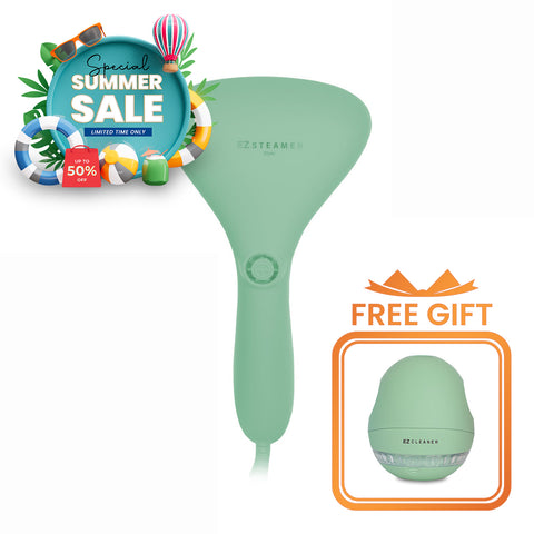 EZ Steamer (Mint Green) + EZ Cleaner