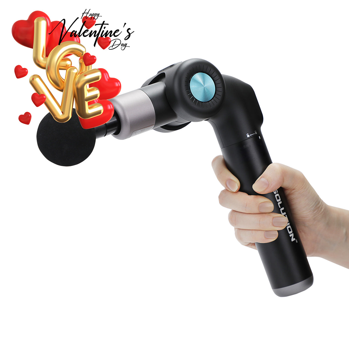 H Solution H-MASSAGE GUN Foldable Hand Massage Gun - Health Korea Shop