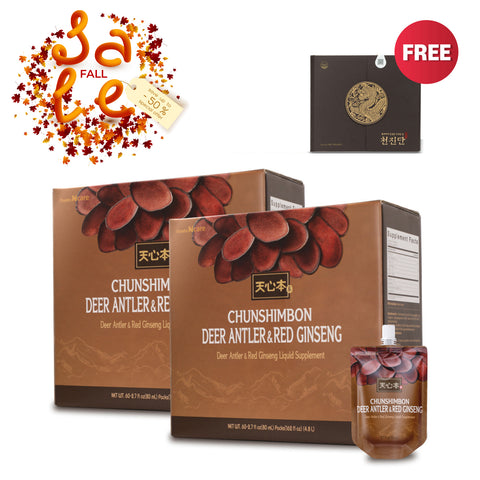 Deer Antler & Red Ginseng (Buy 2 Get FREE 1 ChunJinDan)