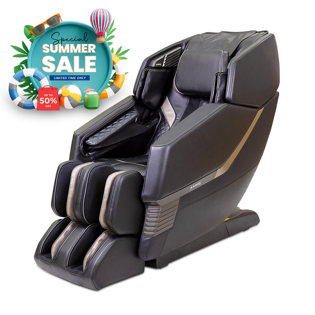 H Solution KAIROS Massage Chair (Black)