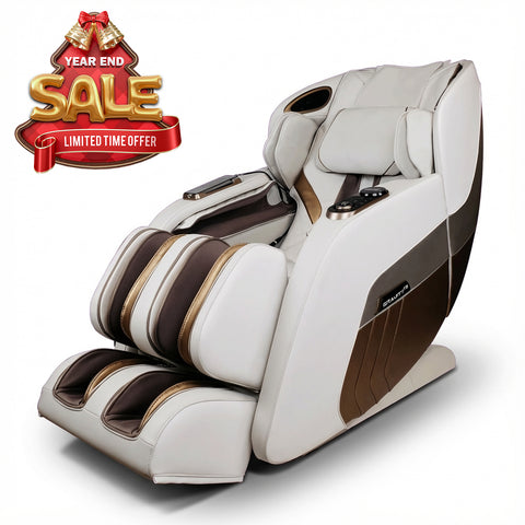 H Solution Gravity TURBO Massage Chair (Ivory)