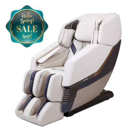 H Solution KAIROS Massage Chair (White) - Health Korea Shop