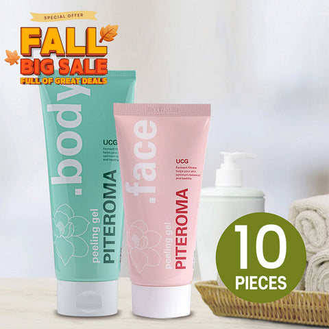 UCG PITEROMA Peeling Shower Gel Collagen (10 pcs) | Health