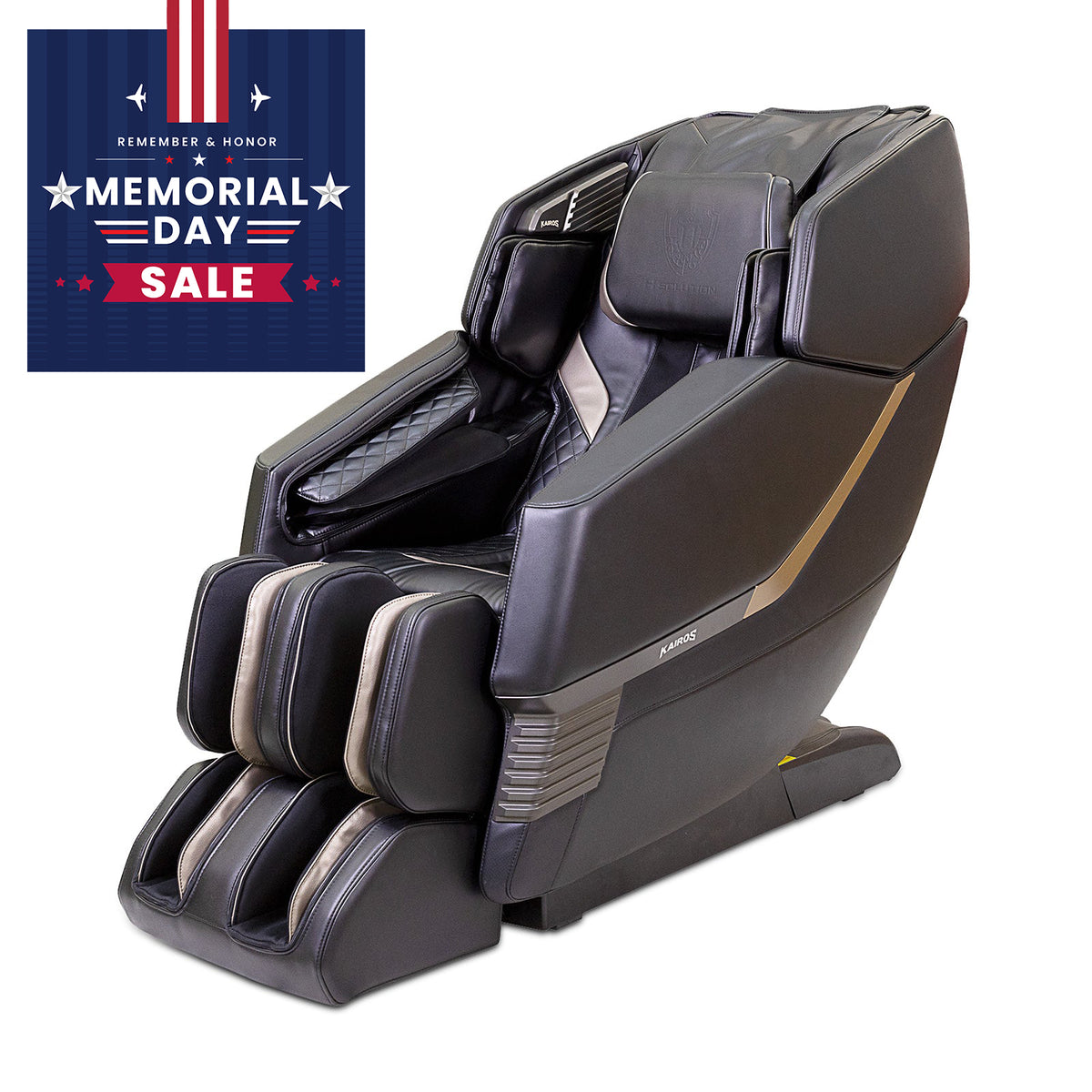 H Solution KAIROS Massage Chair (Black)