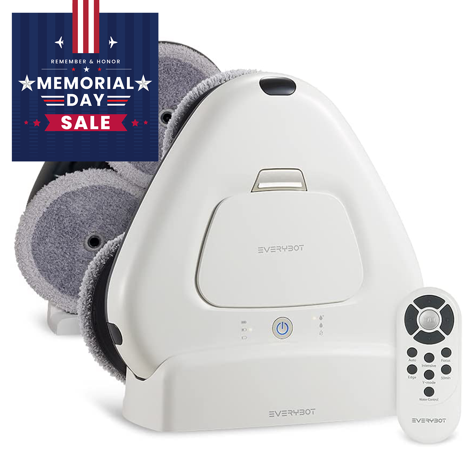 Everybot THREE-SPIN Mopping Robot Cleaner
