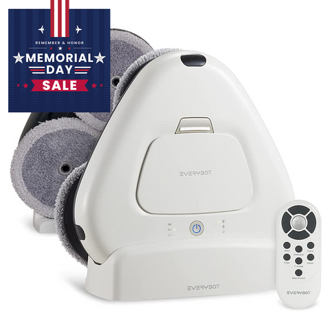 Everybot THREE-SPIN Mopping Robot Cleaner