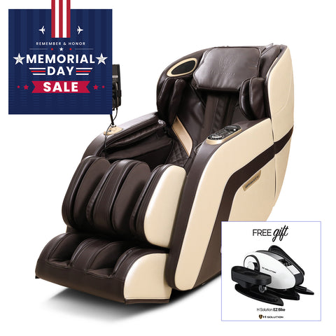H Solution Gravity Massage Chair (Chocolate)