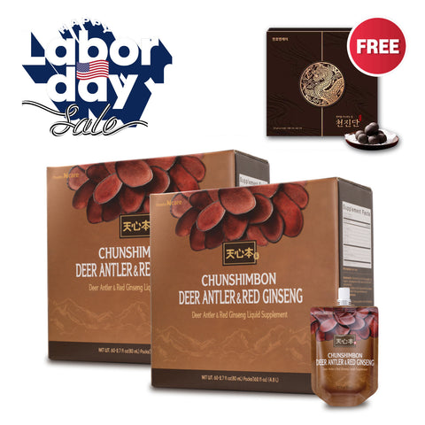Deer Antler & Red Ginseng (Buy 2 Get FREE 1 ChunJinDan)