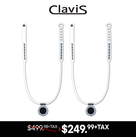 Clavis Energetic Necklace KS-202F (White)[Get 2 @ $249.98+Tax]