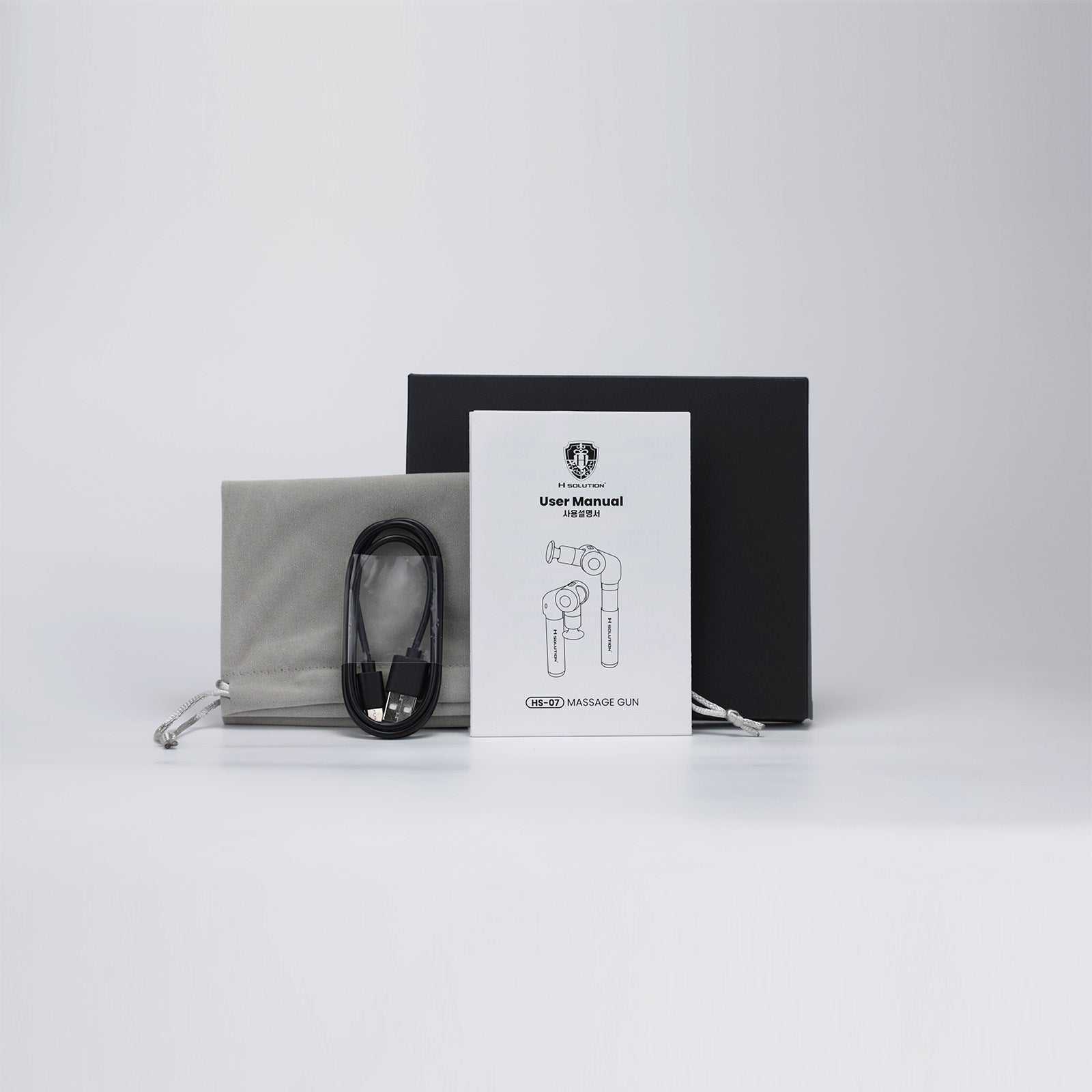 H Solution H-GUN Foldable Hand Massage Gun - Health Korea Shop