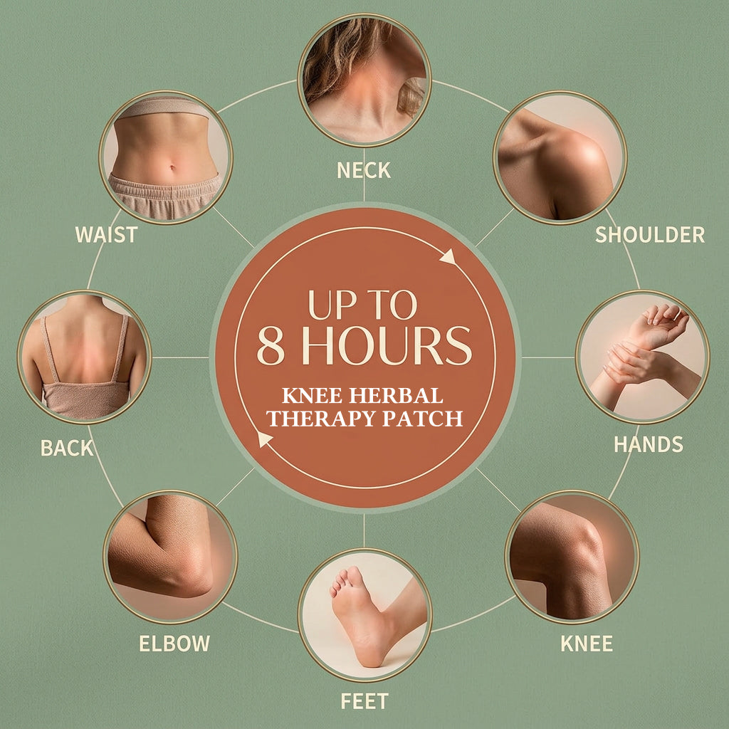 Knee Herbal Therapy Patch - Health Korea Shop
