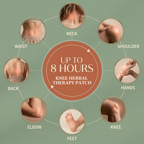 Knee Herbal Therapy Patch - Health Korea Shop