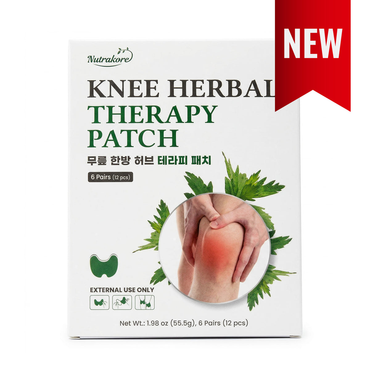 Knee Herbal Therapy Patch - Health Korea Shop