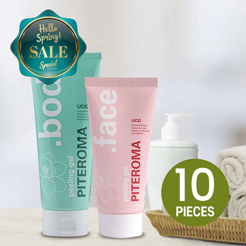 UCG PITEROMA Peeling Shower Gel Collagen (10 pcs) - Health Korea Shop