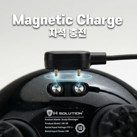 H Solution - Scalp Massager (HS-28) - Health Korea Shop