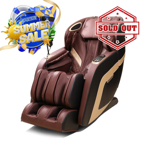 H Solution Gravity Massage Chair (Red Wine)