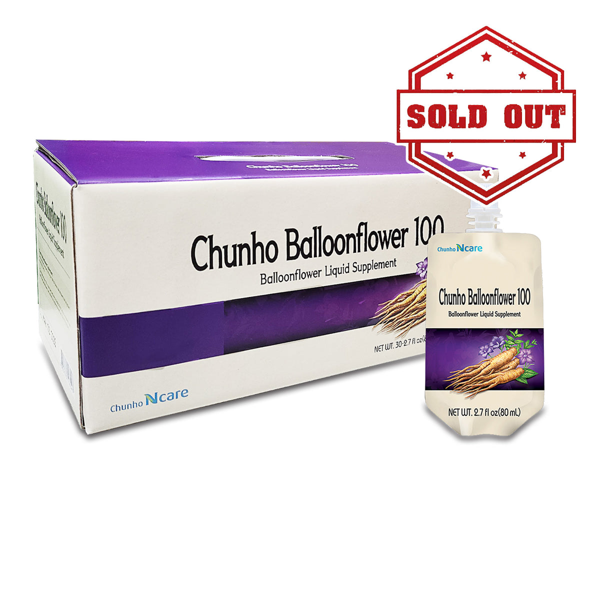 Balloonflower 100 Juice 30pk - Health Korea Shop