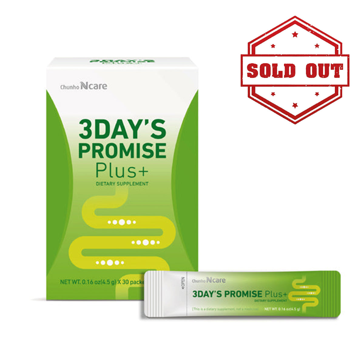 3 Day's Promise PLUS + - Health Korea Shop