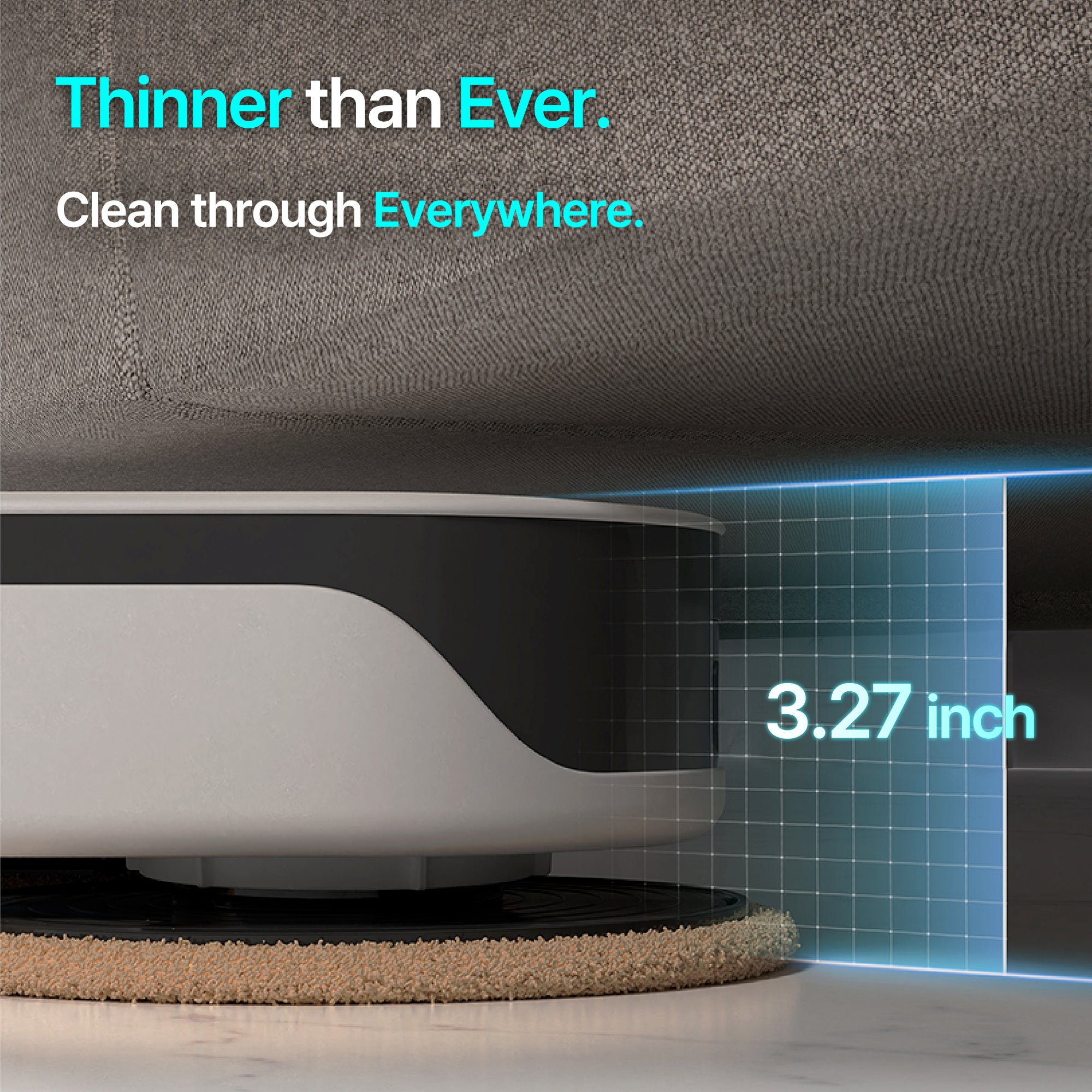 Everybot 3-Spin SLIM Mopping Robot Cleaner (TS450)