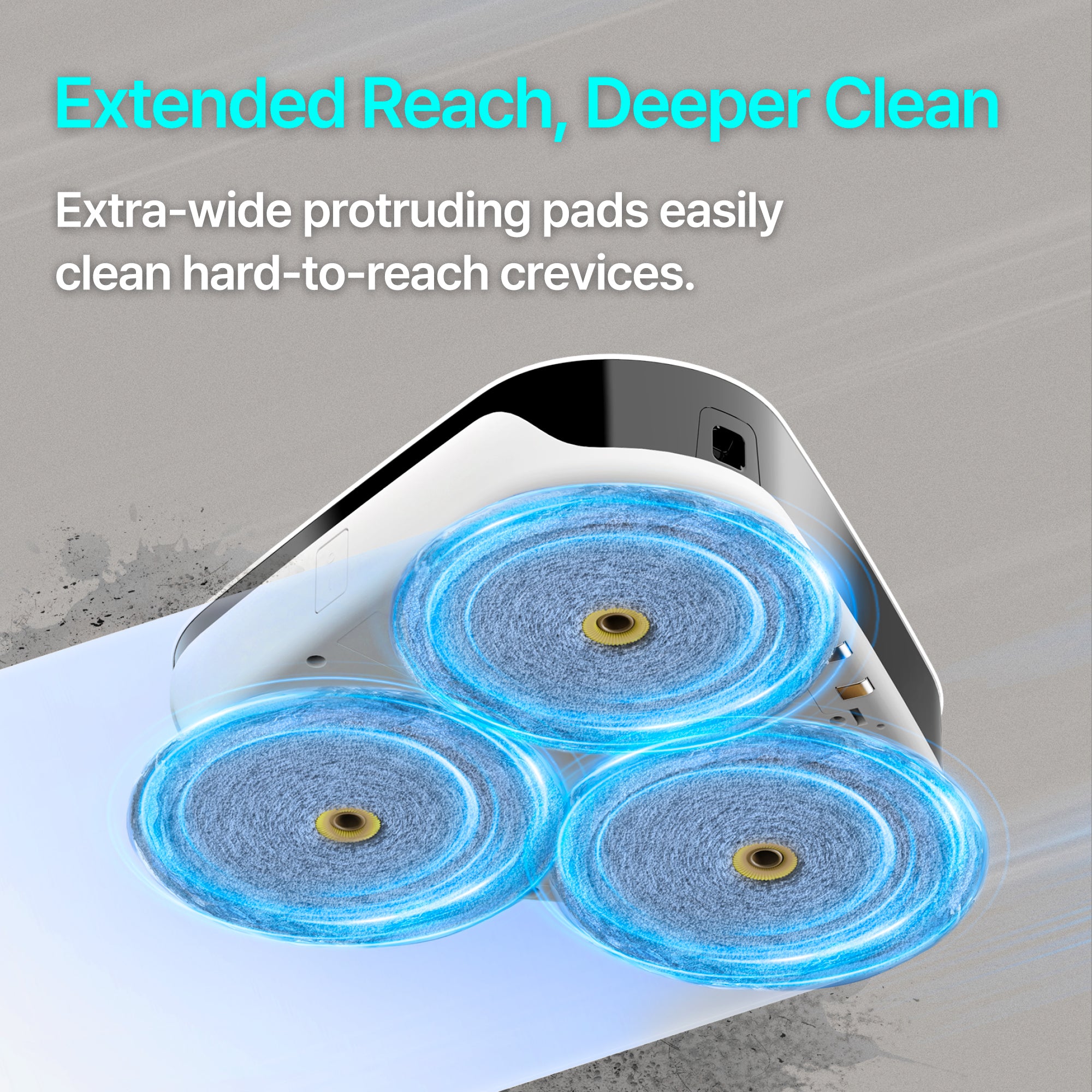 Everybot 3-Spin SLIM Mopping Robot Cleaner (TS450)