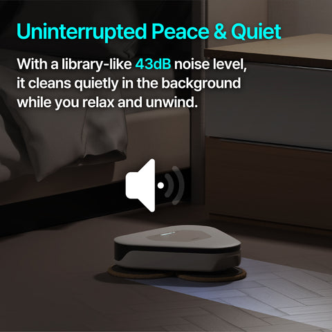 Everybot 3-Spin SLIM Mopping Robot Cleaner (TS450)